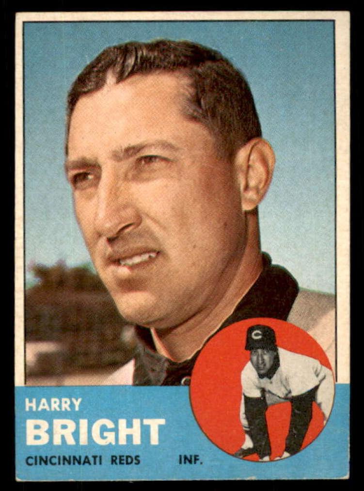 1963 Topps Harry Bright #304 card