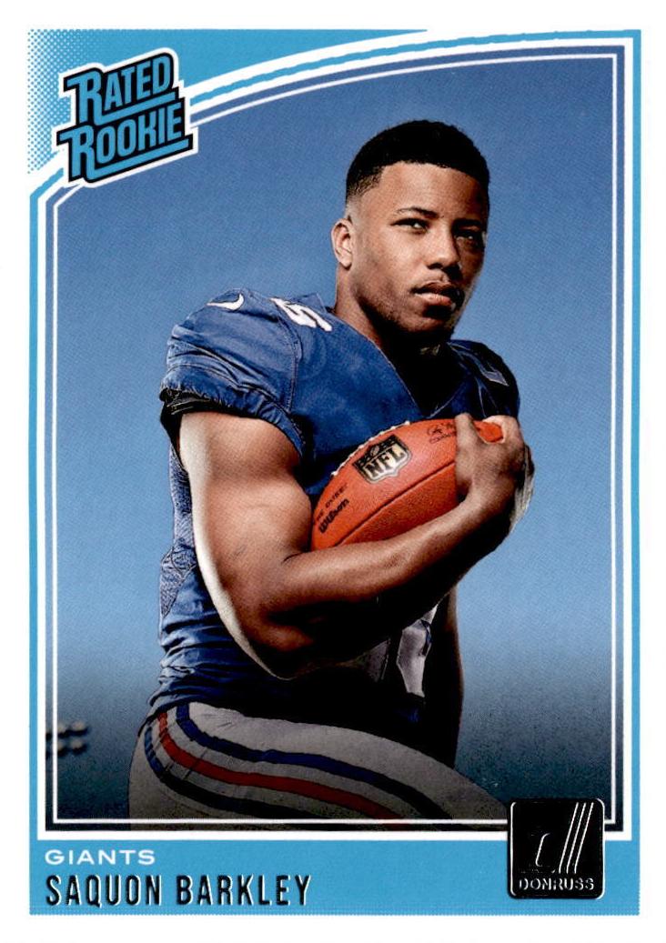 Saquon Barkley 2018 Panini Donruss Football