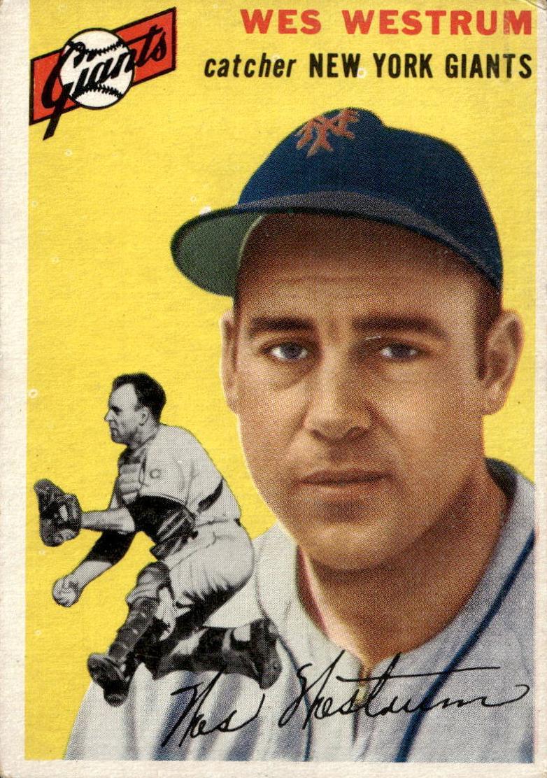 1954 Wes Westrum #180