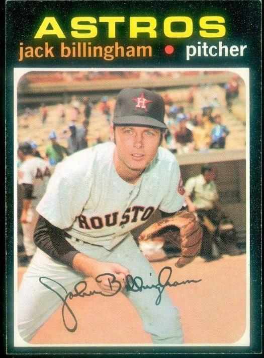 1971 Topps Jack Billingham #162 card