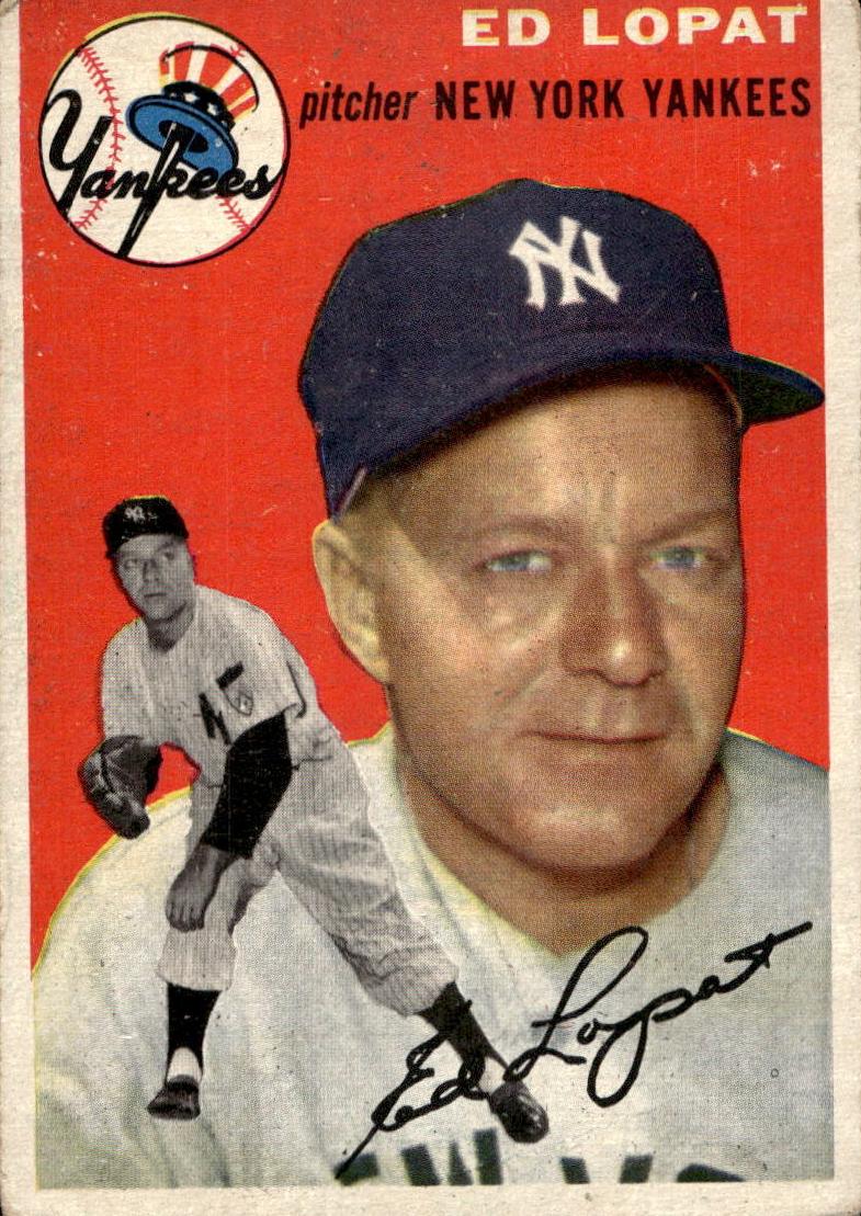 1954 Ed Lopat [Gray Back] #5
