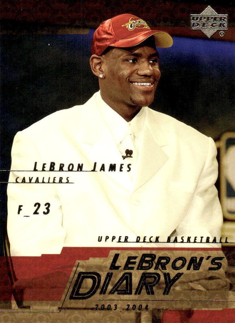 2003 Upper Deck LeBron James #LJ5 card