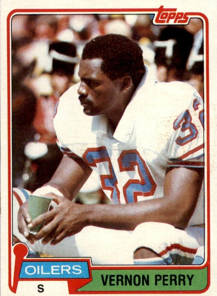 Vernon Perry 1981 Topps Football