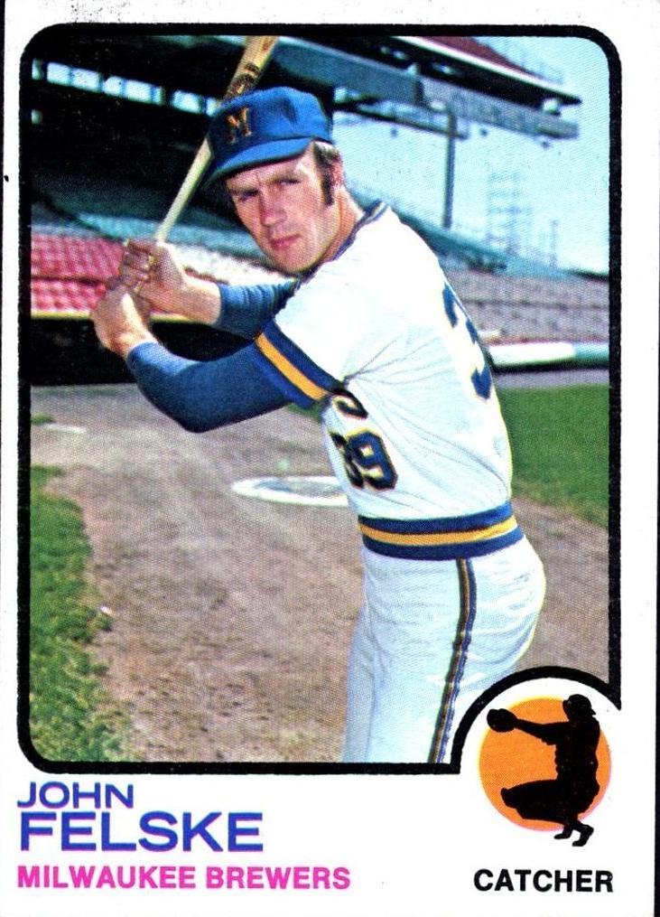 1973 Topps John Felske #332 card