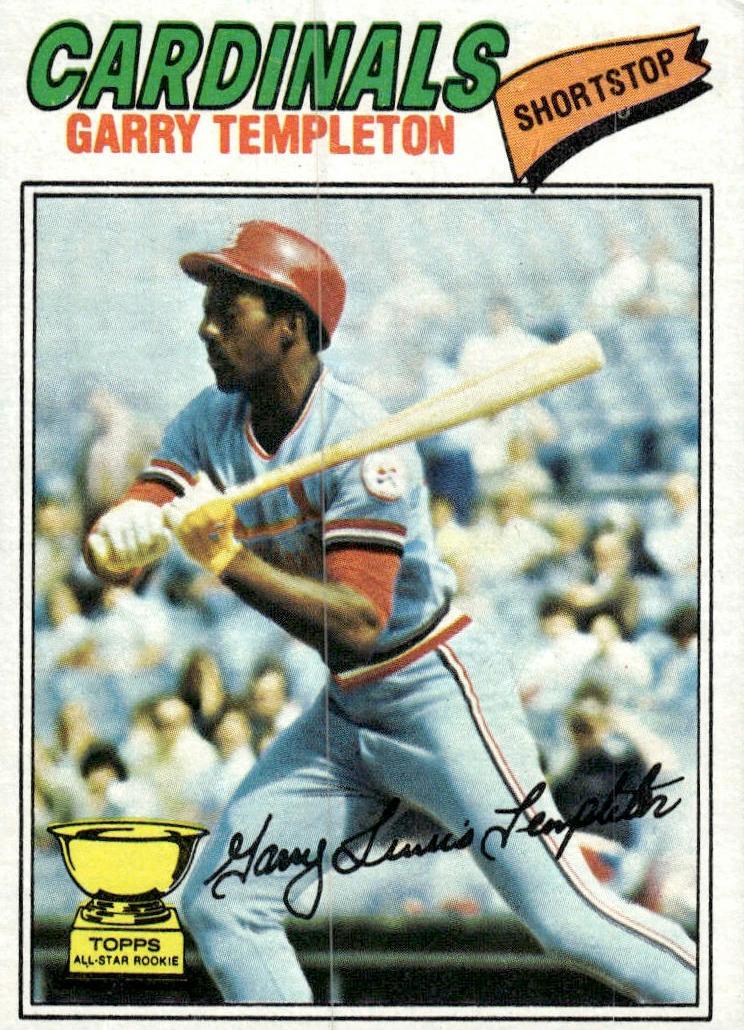 Garry Templeton 1977 Topps Baseball