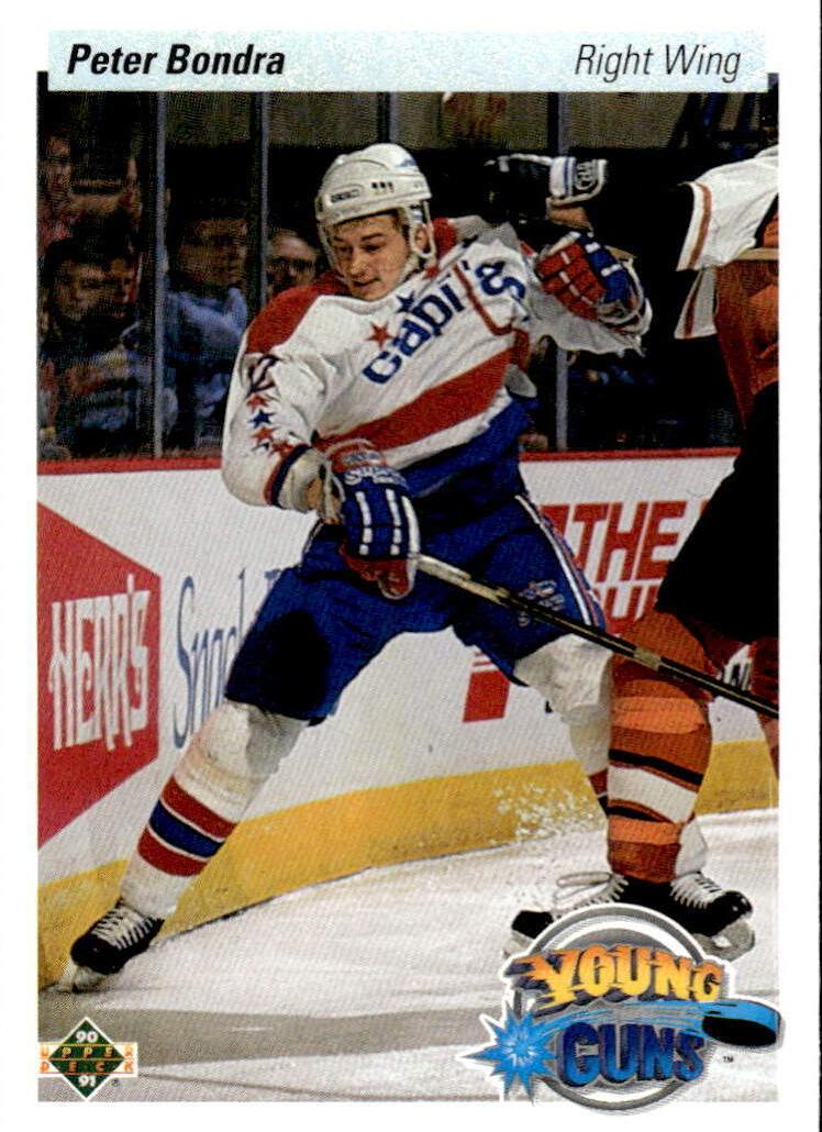1990 Upper Deck Peter Bondra #536 card
