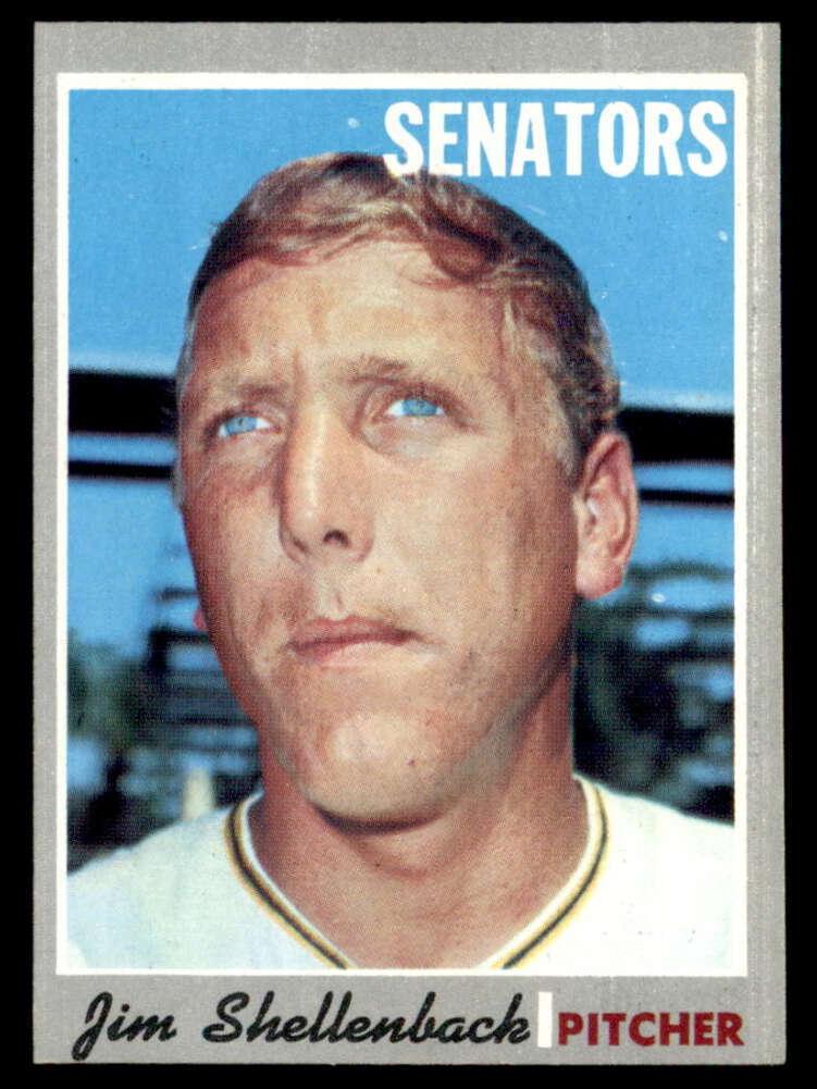 1970 Topps Jim Shellenback #389 card