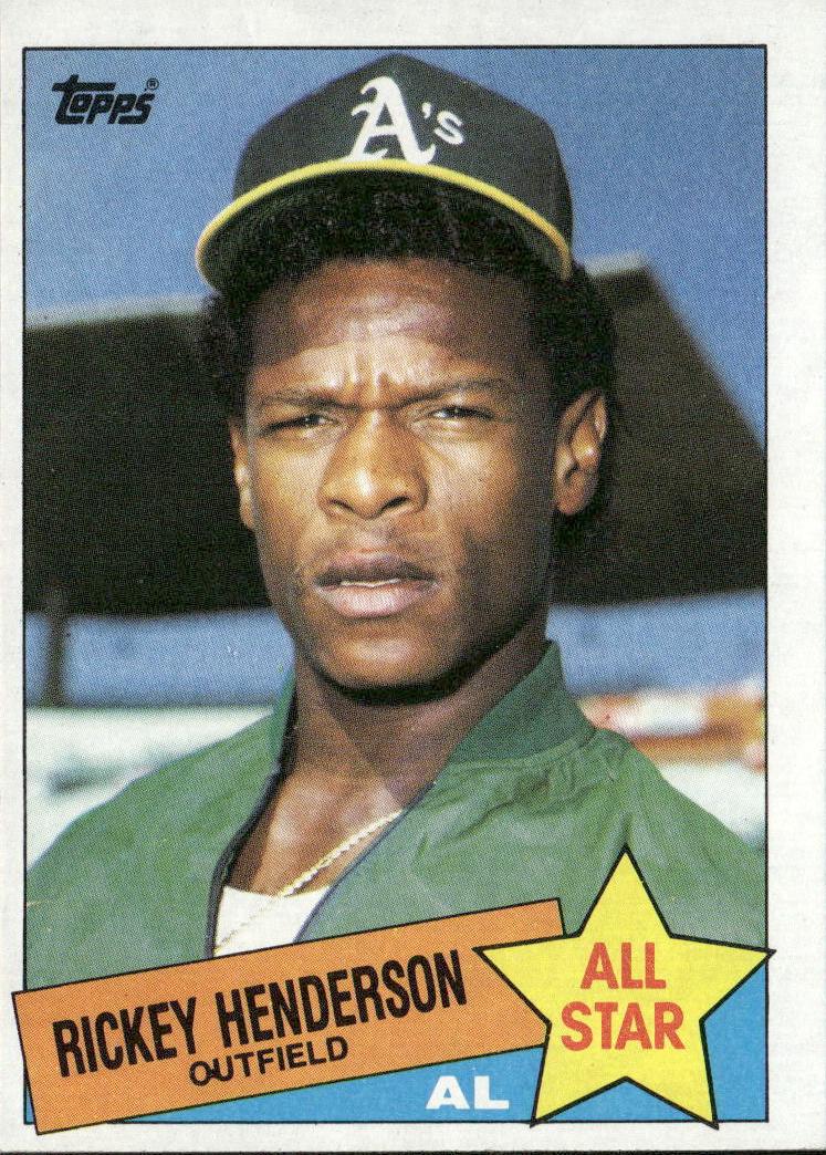 1985 Rickey Henderson #706