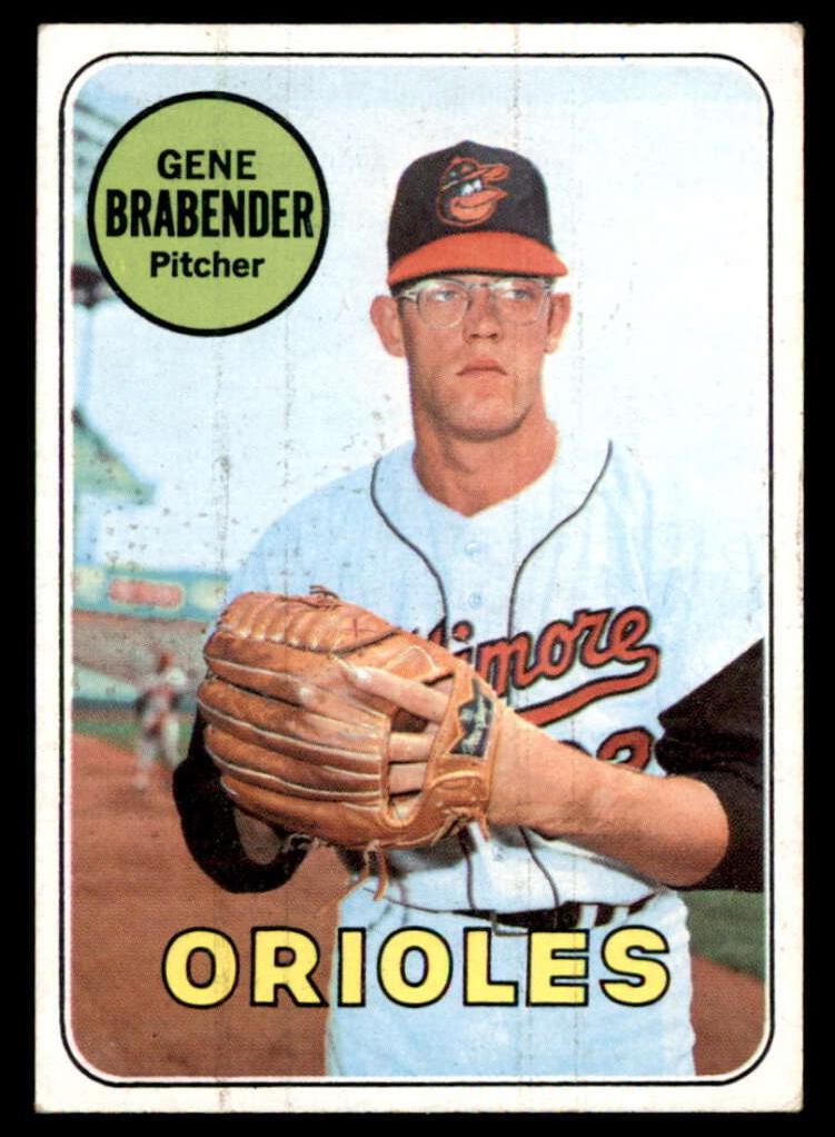 1969 Topps Gene Brabender #393 card