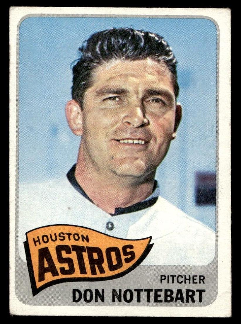 1965 Topps Don Nottebart #469 card