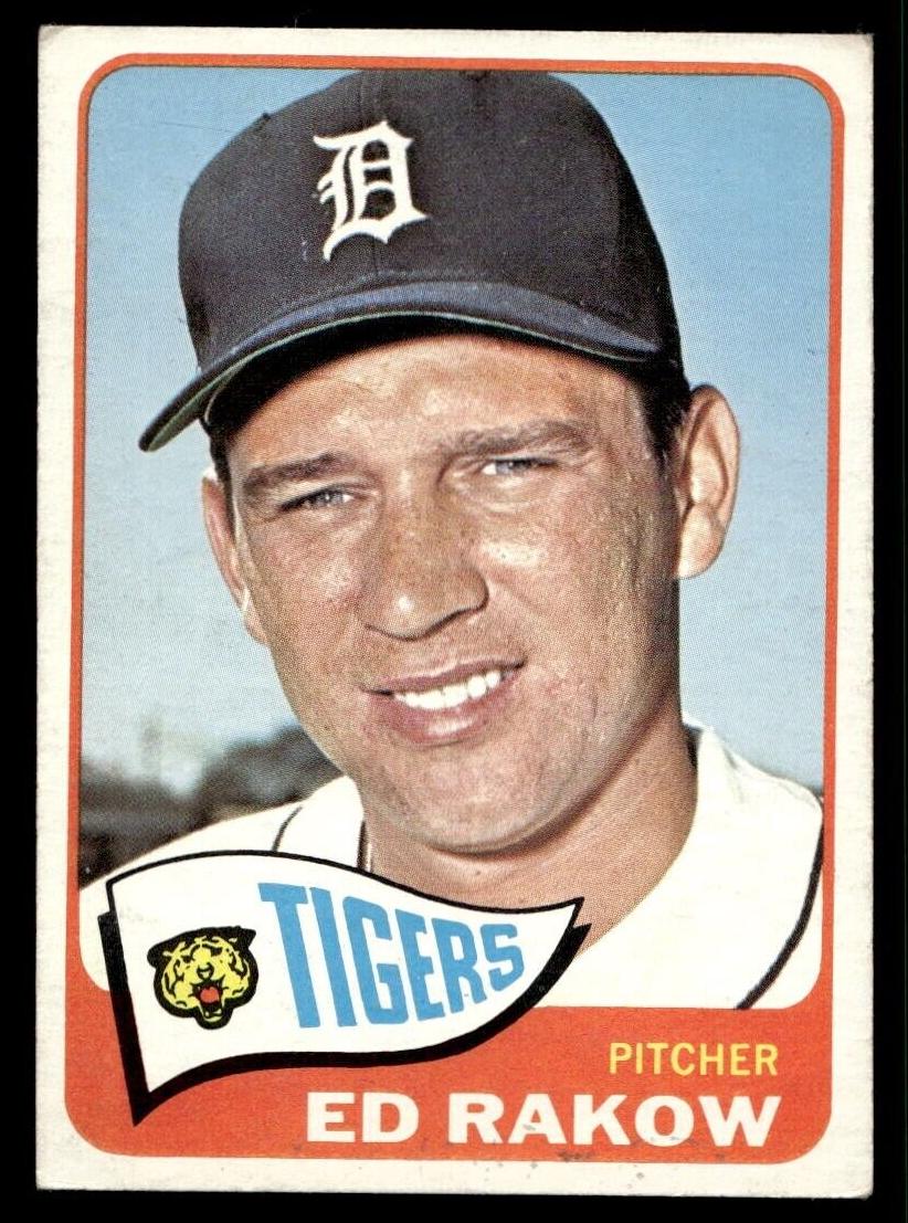 1965 Topps Ed Rakow #454 card