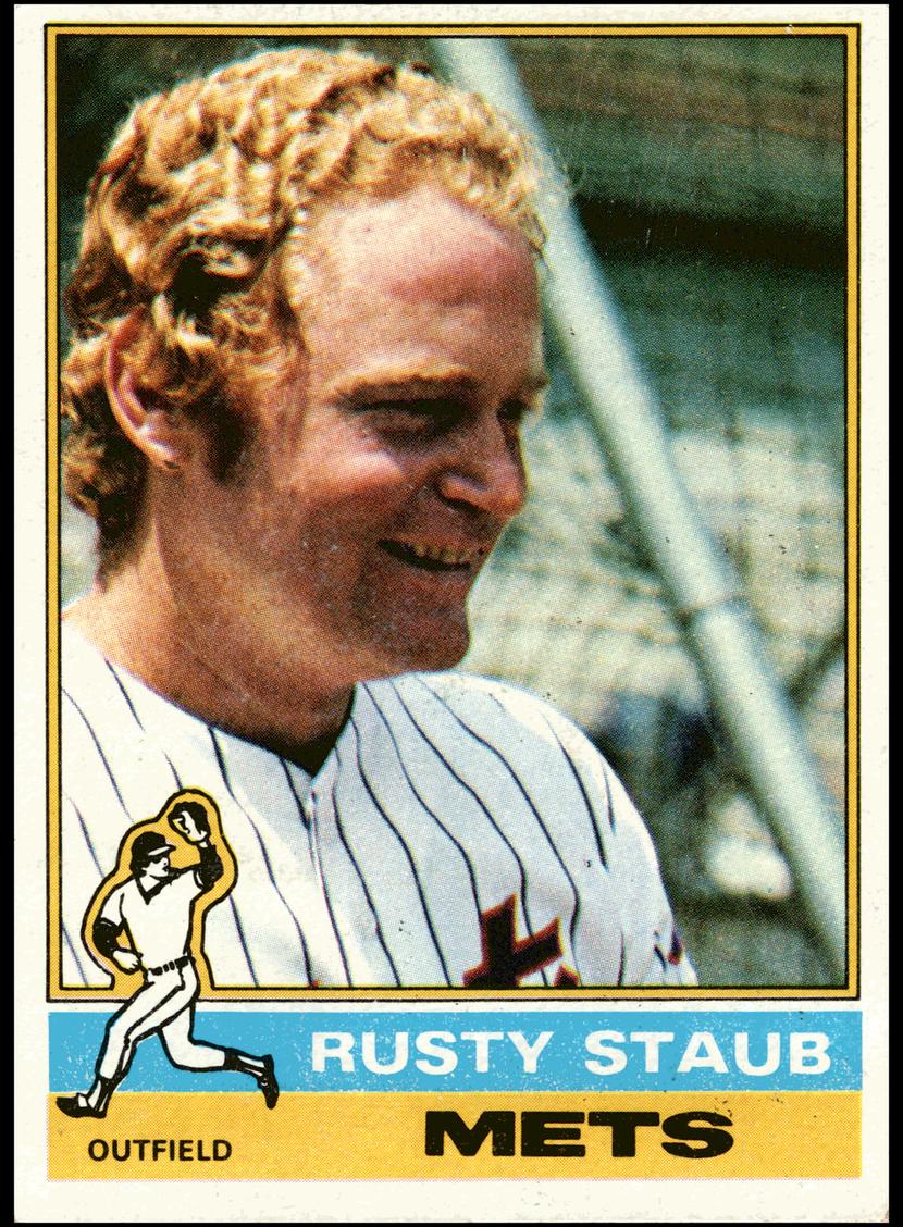 1976 Rusty Staub #120