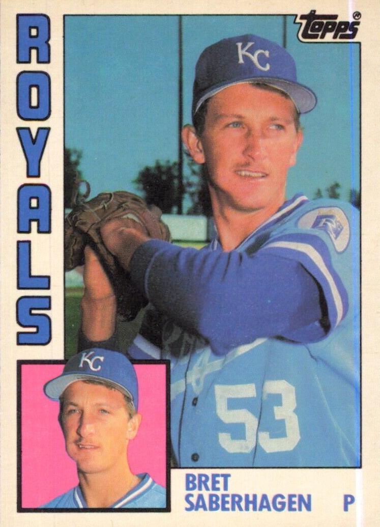 1984 Bret Saberhagen #104T