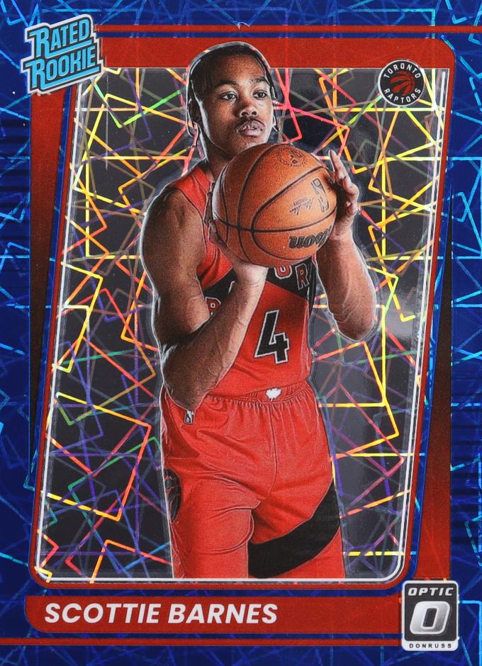2021 Scottie Barnes [Blue Velocity] #186