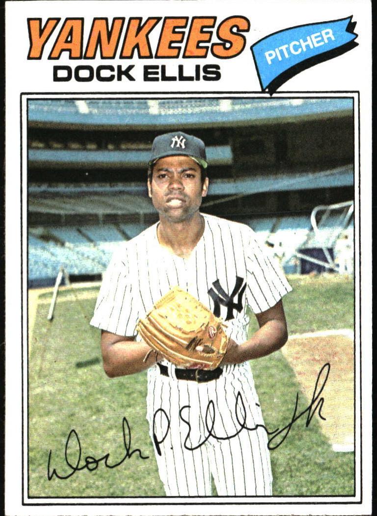 1977 Topps Dock Ellis #71 card