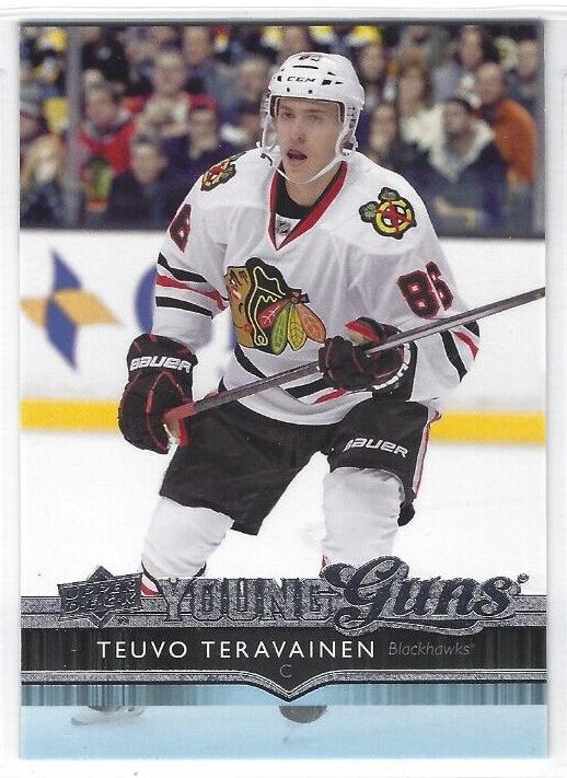 2014 Upper Deck Teuvo Teravainen #214 card