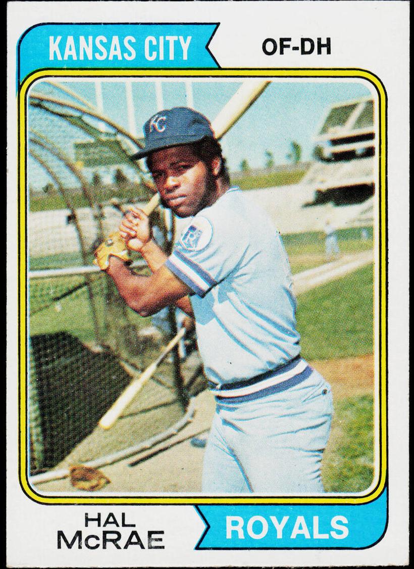 1974 Hal McRae #563