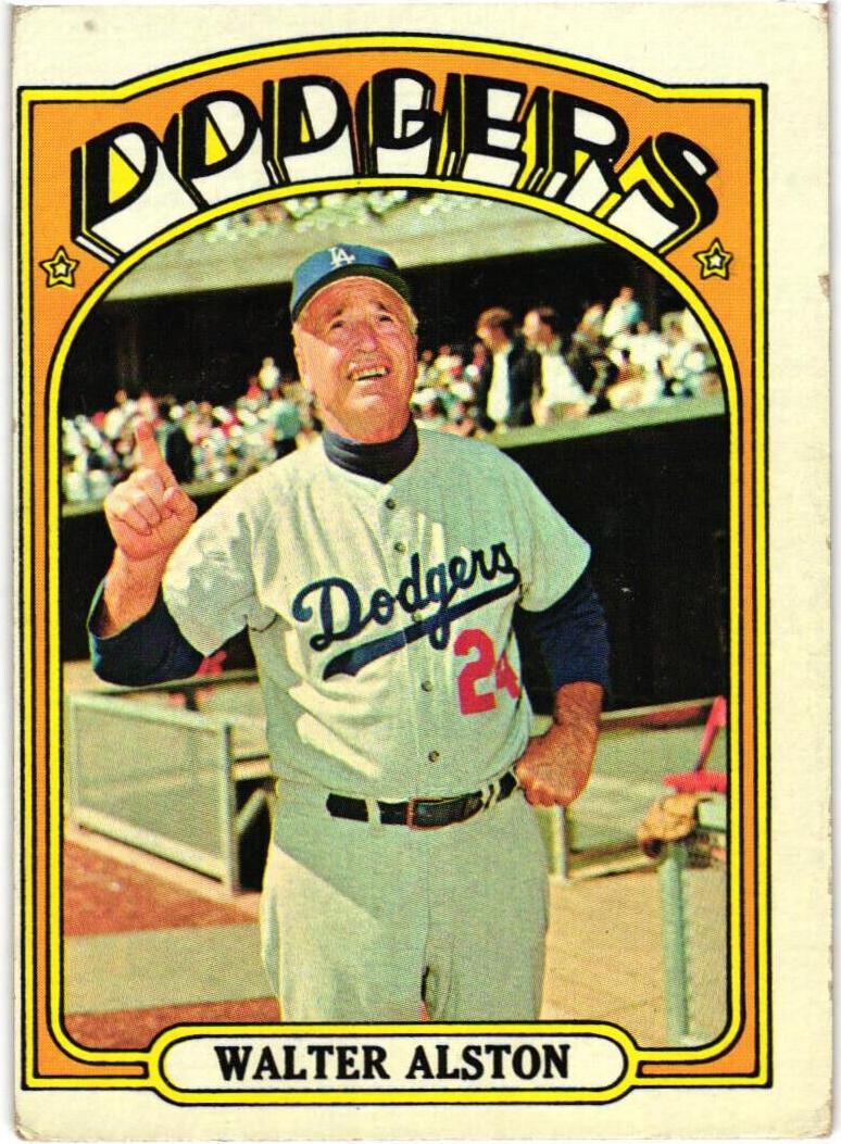 1972 Walter Alston #749