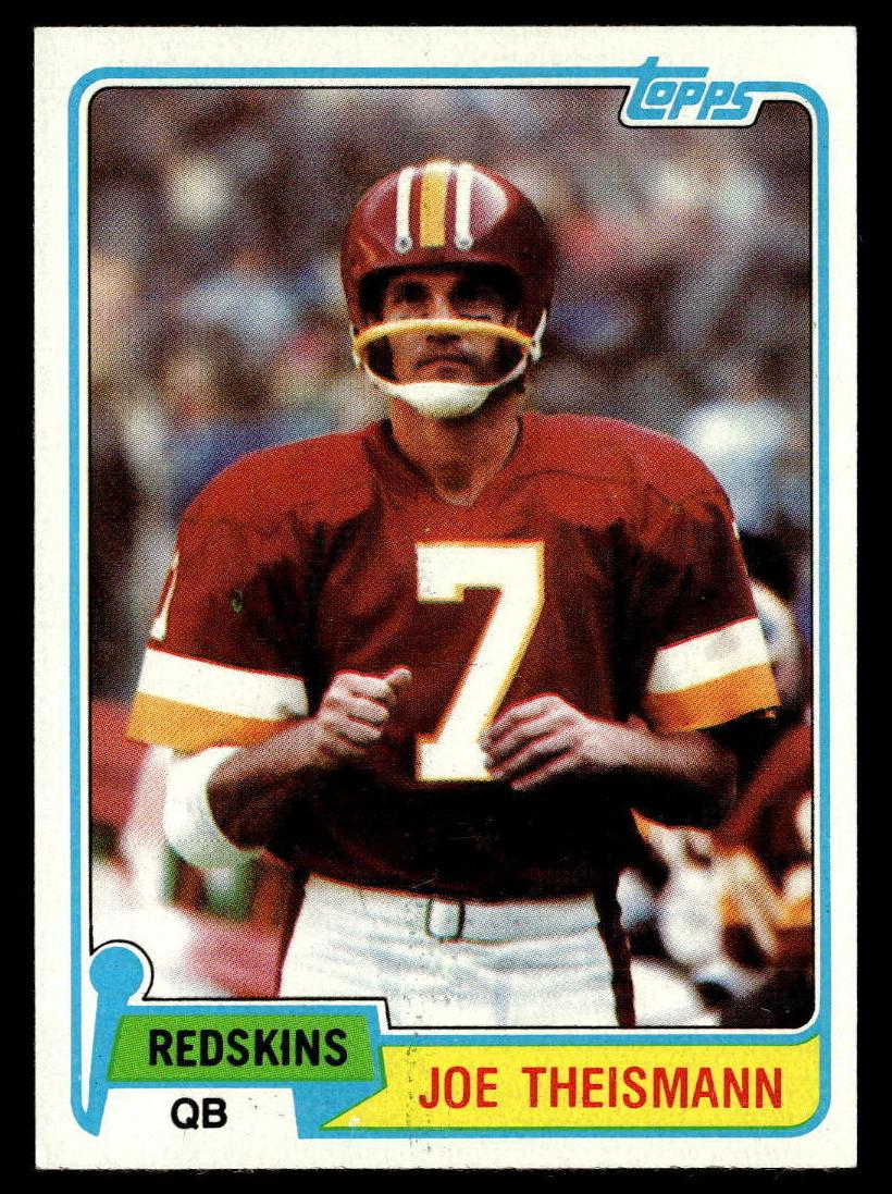 1981 Joe Theismann #165