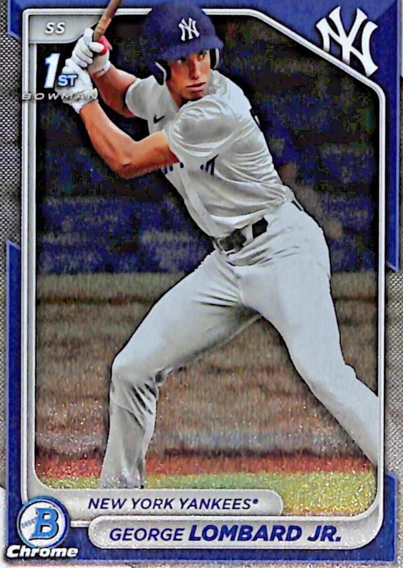 George Lombard Jr. 2024 Bowman Chrome Prospects card