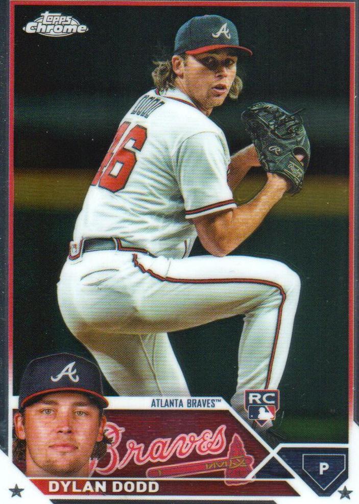 2023 Topps Chrome Update Dylan Dodd #USC210 card
