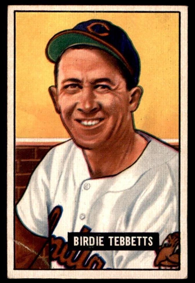 1951 Bowman Birdie Tebbetts #257 card