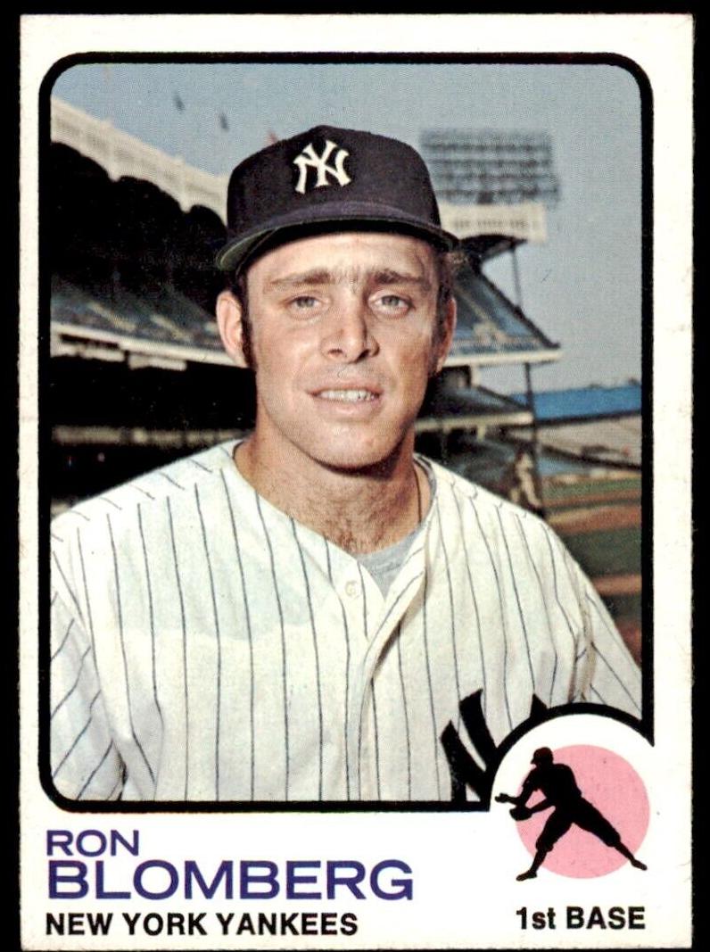 1973 Topps Ron Blomberg #462 card