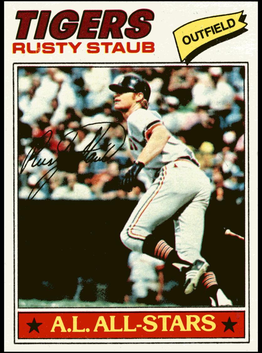 1977 Rusty Staub #420