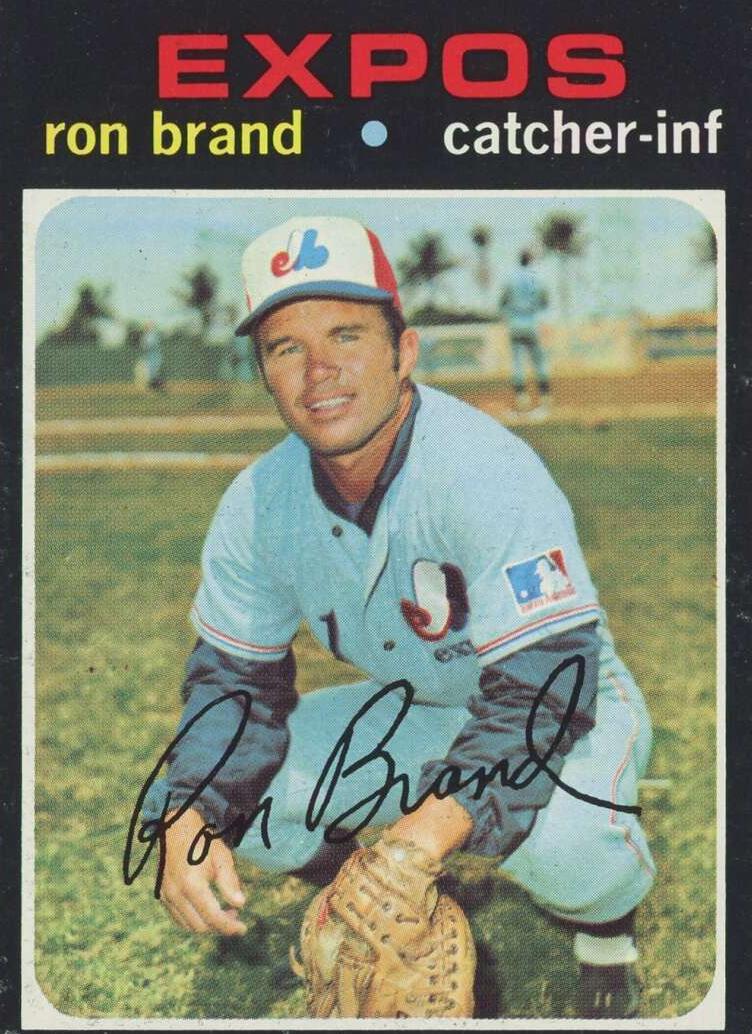 1971 Topps Ron Brand #304 card