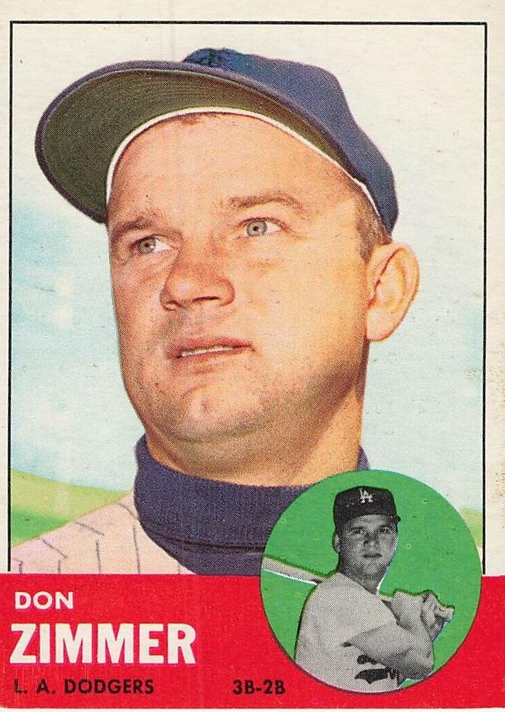 1963 Topps Don Zimmer #439 card