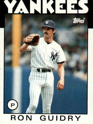 1986 Ron Guidry #610