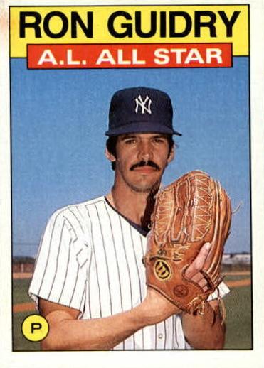 1986 Ron Guidry #721