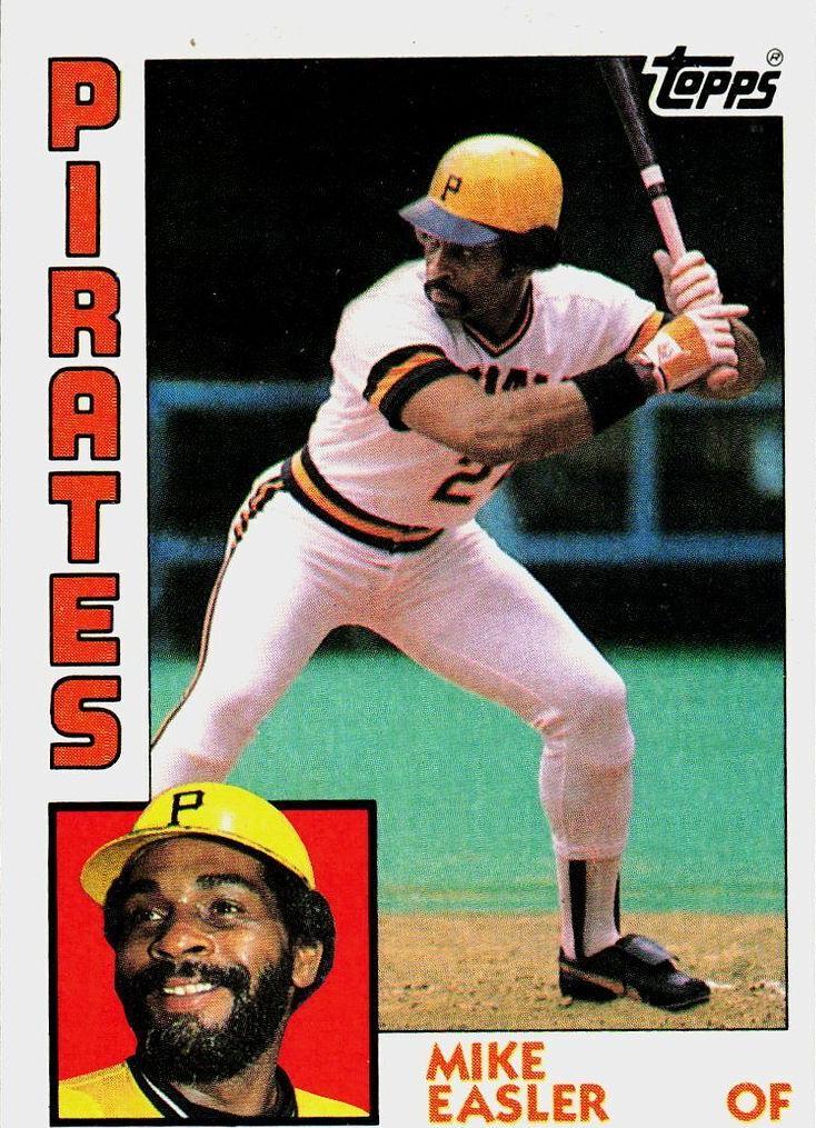 1984 Topps Mike Easler #589 card