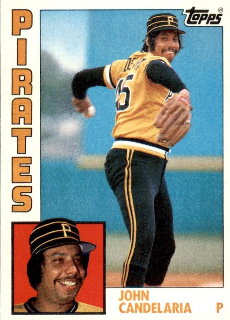 1984 Topps John Candelaria #330 card