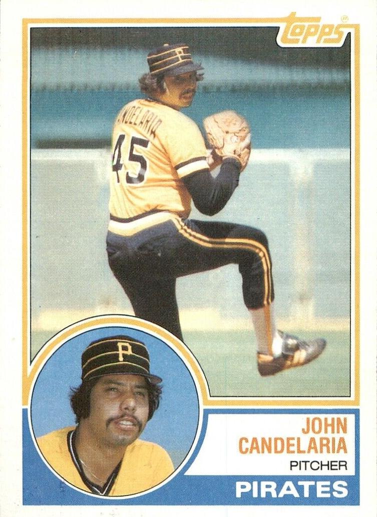 1983 Topps John Candelaria #755 card