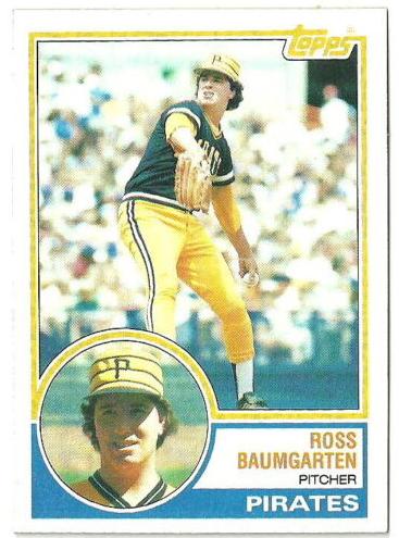 1983 Topps Ross Baumgarten #97 card