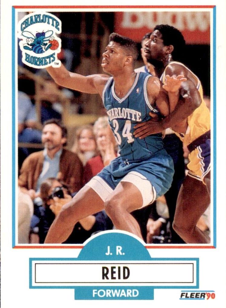 1990 Fleer J.R. Reid #20 card