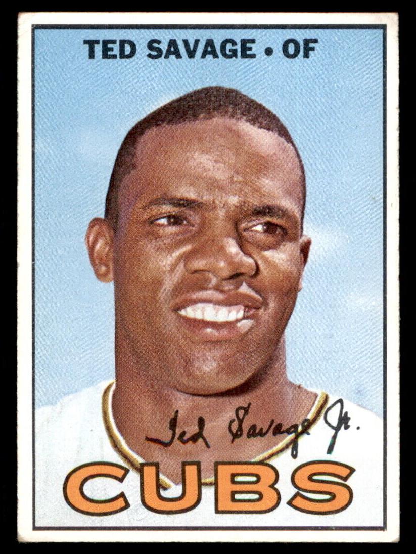 1967 Topps Ted Savage #552 card