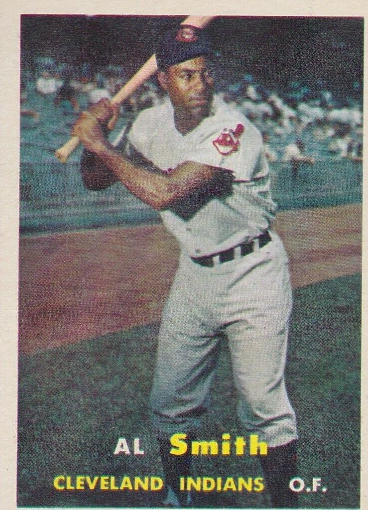 1957 Topps Al Smith #145 card