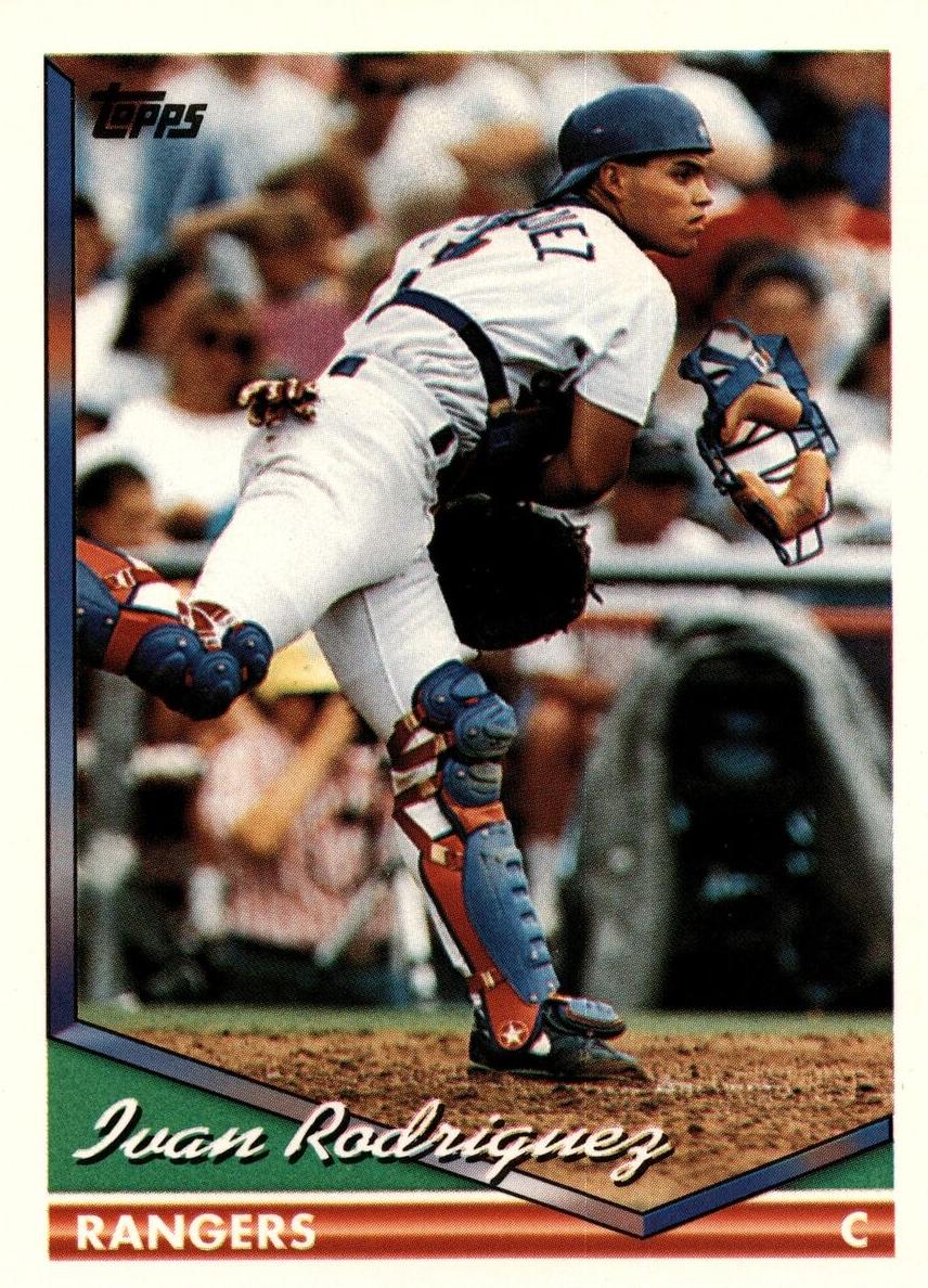 1994 Topps Ivan Rodriguez #165 card