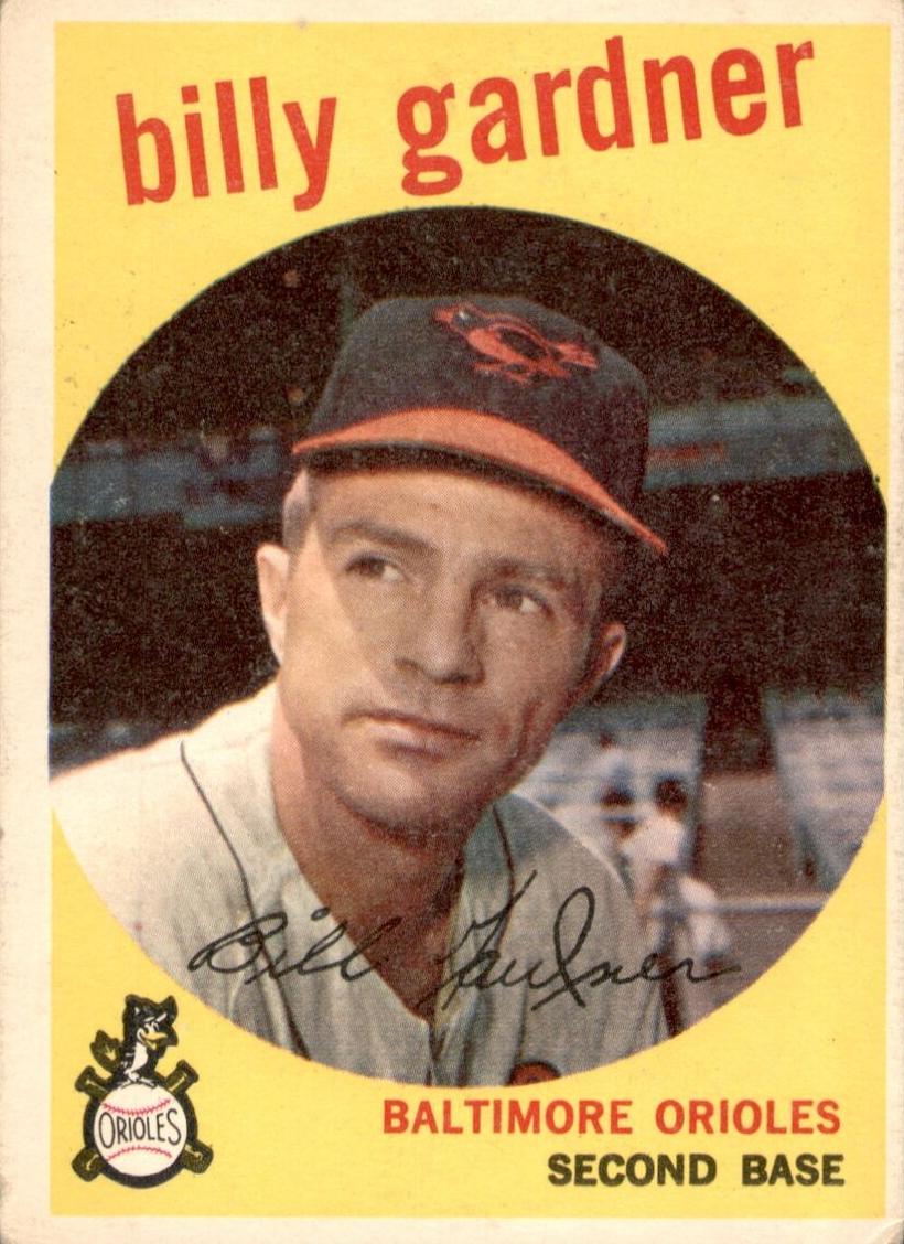 1959 Billy Gardner #89