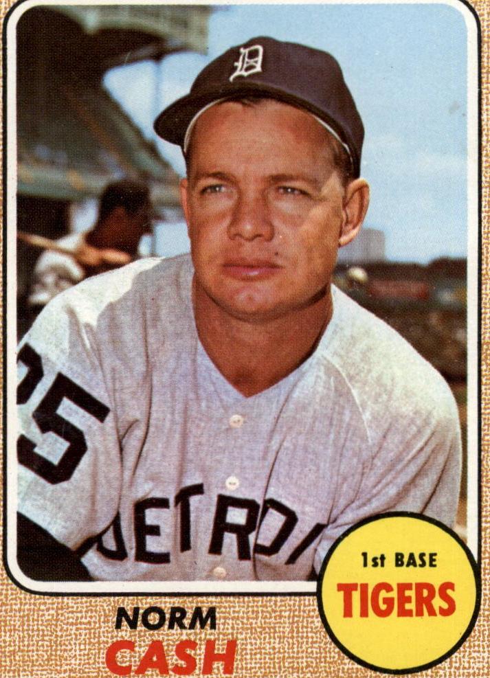 1968 Norm Cash #256