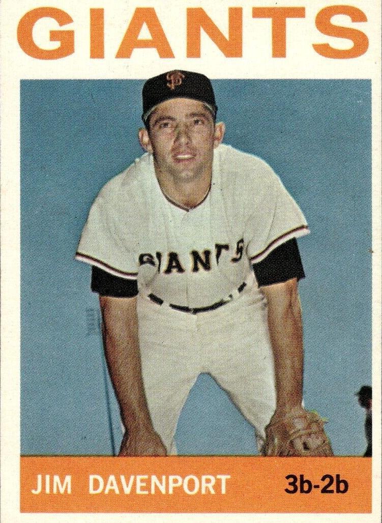 1964 Topps Jim Davenport #82 card