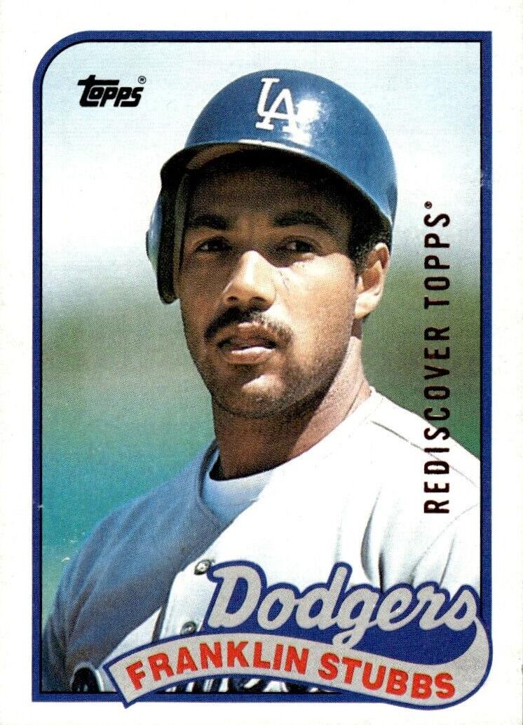 1989 Topps Franklin Stubbs #697 card