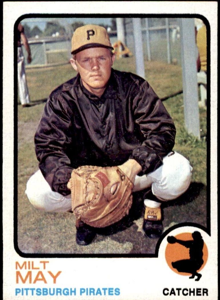 1973 Topps Milt May #529 card