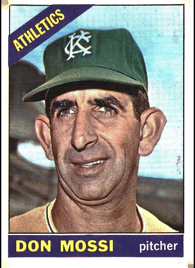 1966 Topps Don Mossi #74 card
