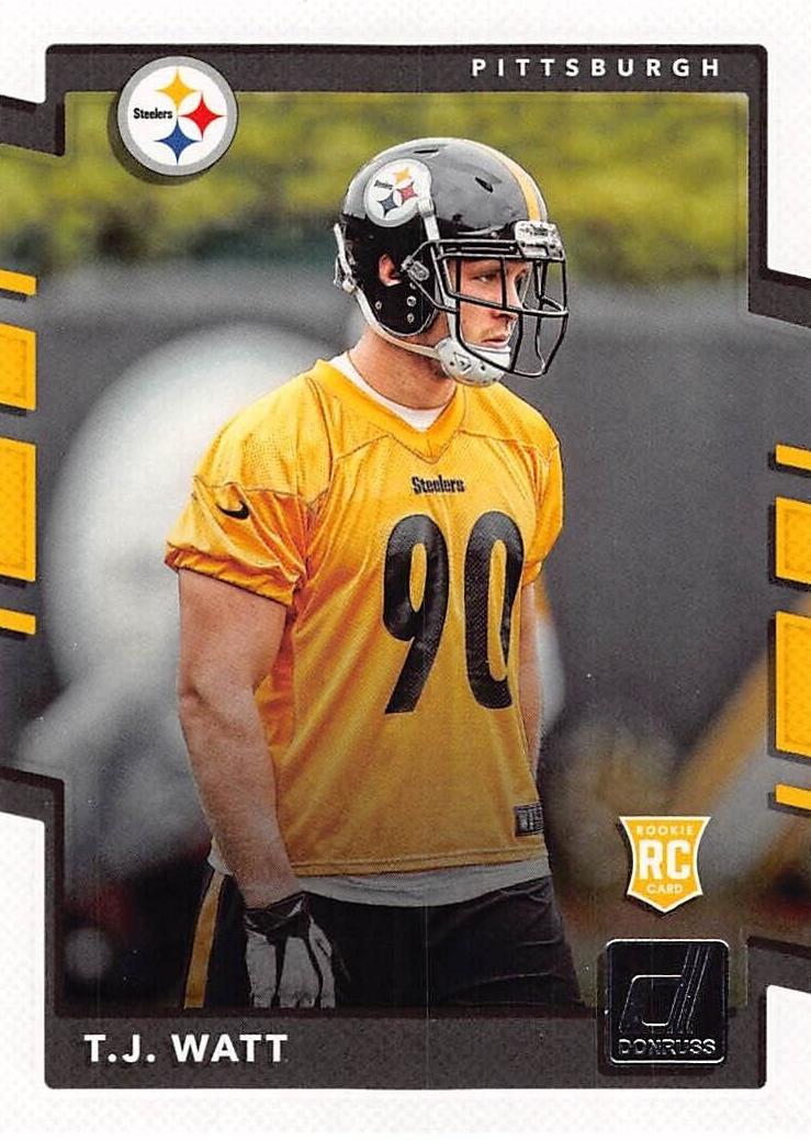 T.J. Watt 2017 Panini Donruss Football