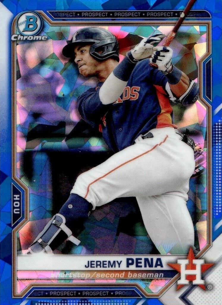 2021 Jeremy Pena [Aqua] #BCP-11
