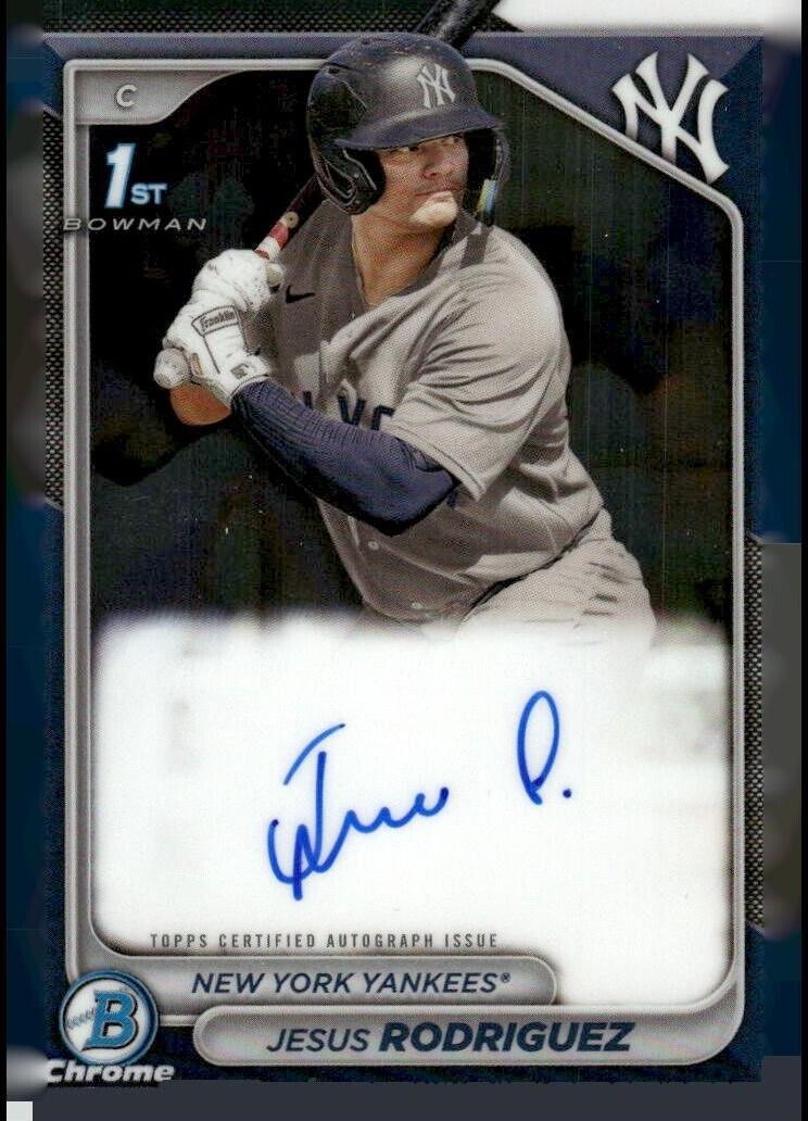 2024 Bowman Chrome Prospects Jesus Rodriguez #CPA-JR card
