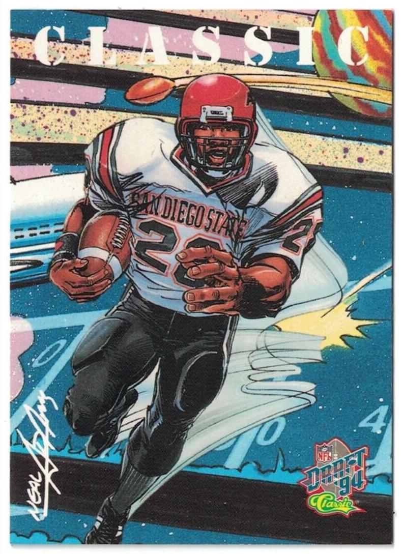 Marshall Faulk - 1994 Classic NFL Draft Football